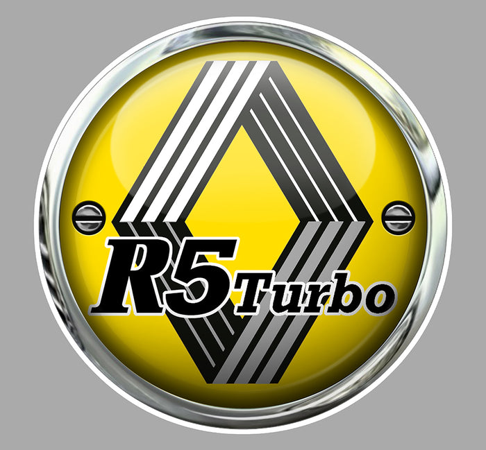 Sticker Renault 5 Turbo RA116 – Autocollant adhésif
