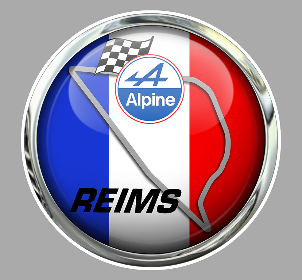 STICKER CIRCUIT REIMS - RA128