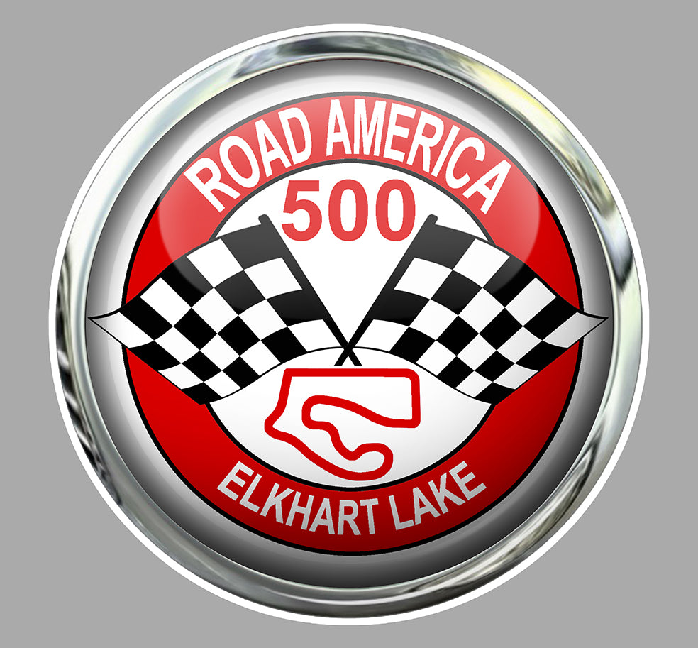 STICKER CIRCUIT ROAD AMERICA - RA129