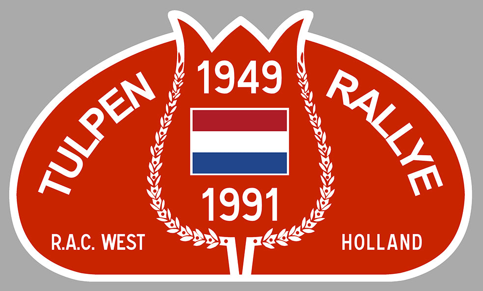 STICKER CIRCUIT RALLYE DES TULIPES - RA146