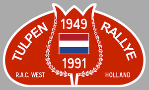 STICKER CIRCUIT RALLYE DES TULIPES - RA146
