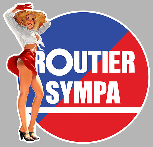 STICKER PINUP LES ROUTIERS - RB012