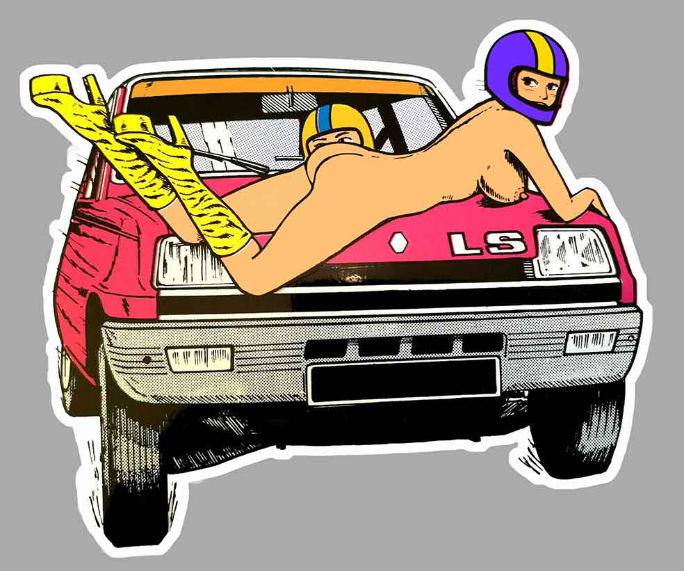 STICKER RENAULT 5 - RB015