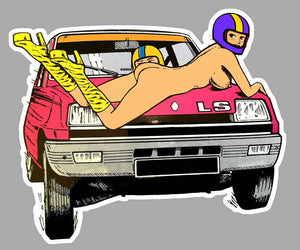 STICKER RENAULT 5 - RB015