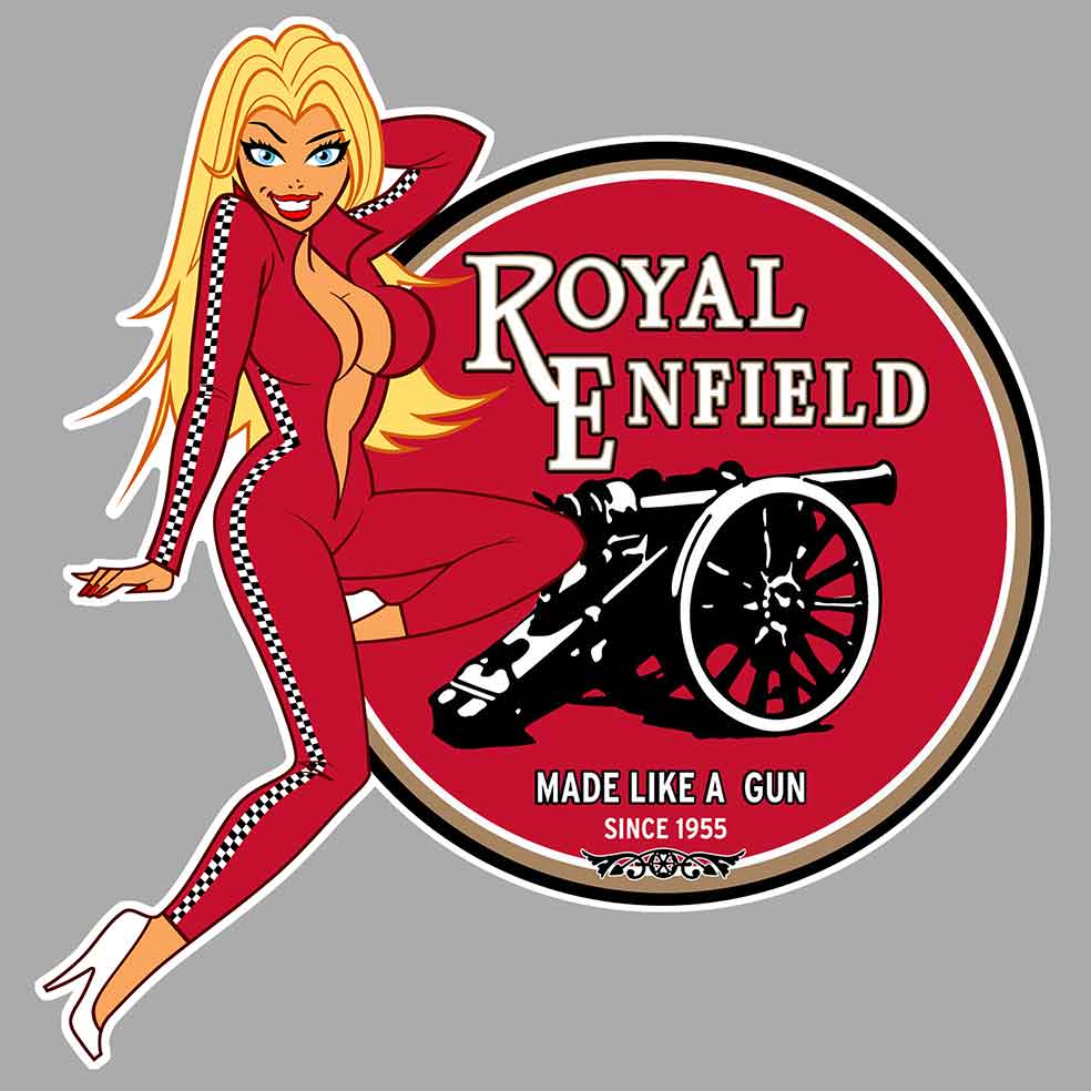 STICKER ROYAL ENFIELD - RB022