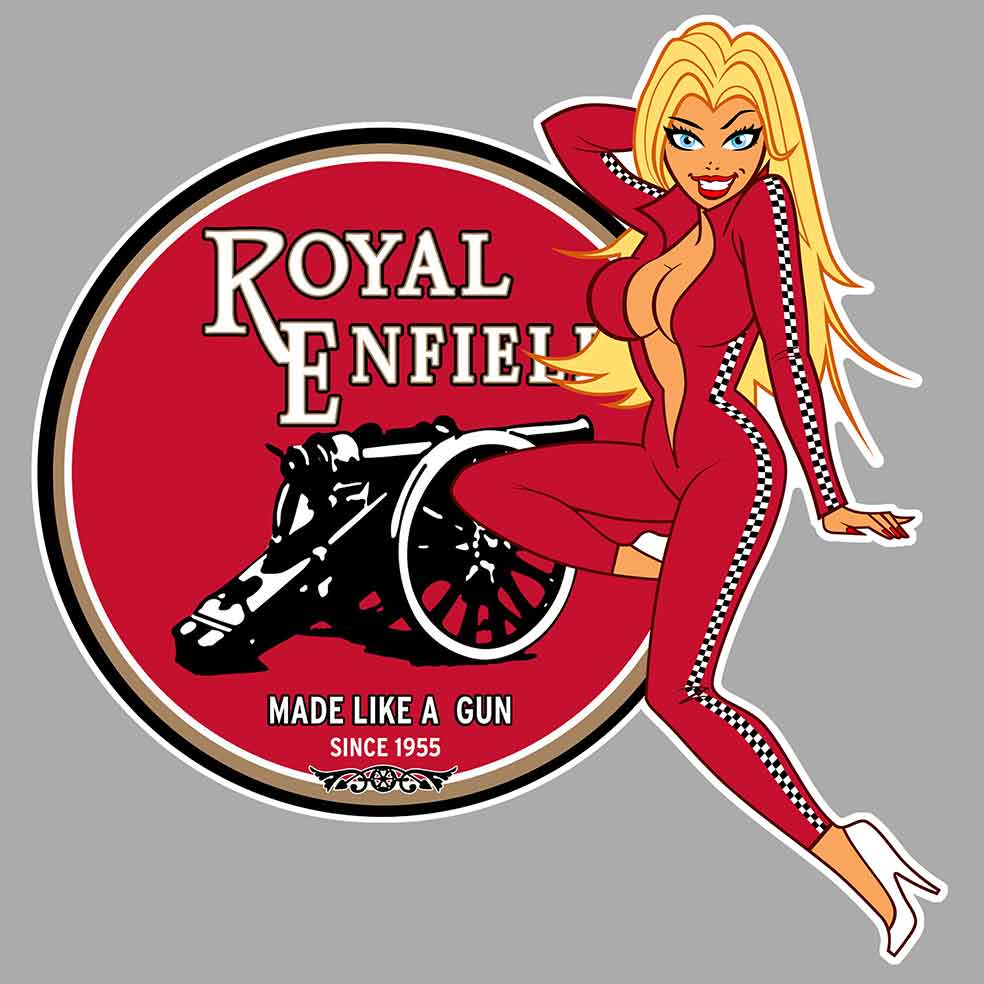 STICKER ROYAL ENFIELD - RB023