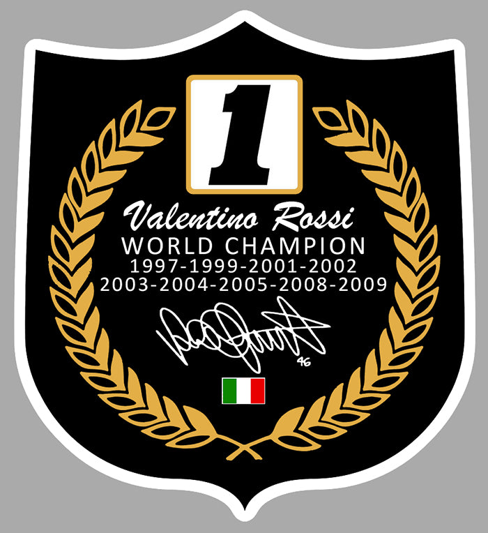STICKER CONTINENTAL CIRCUS ROSSI - RB064