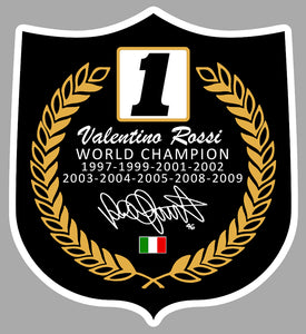 STICKER CONTINENTAL CIRCUS ROSSI - RB064