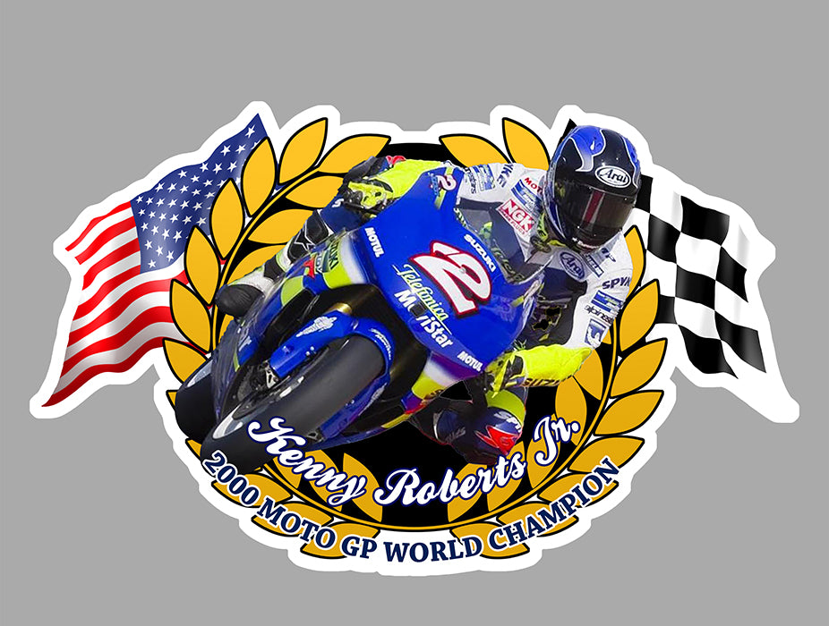 STICKER CONTINENTAL CIRCUS ROBERTS JR. SUZUKI - RB151