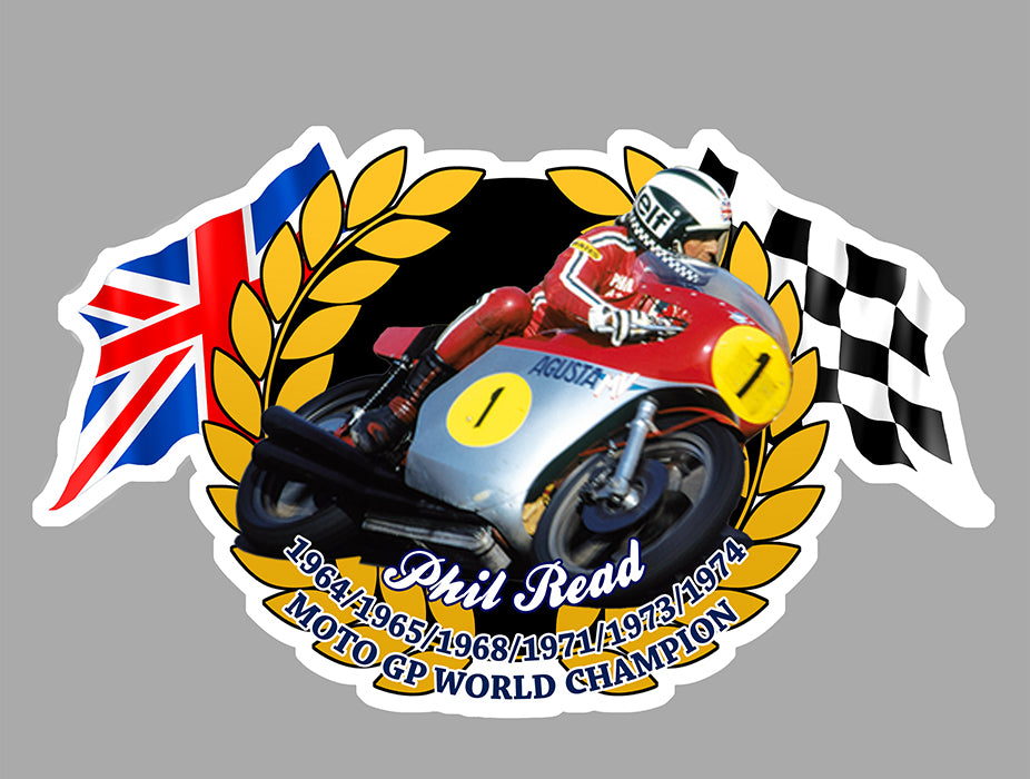 STICKER CONTINENTAL CIRCUS READ MV AGUSTA - RB153