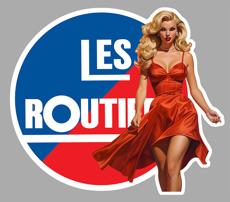 STICKER PINUP LES ROUTIERS - RB160