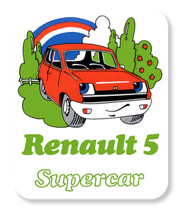 STICKER RENAULT 5 - RB164