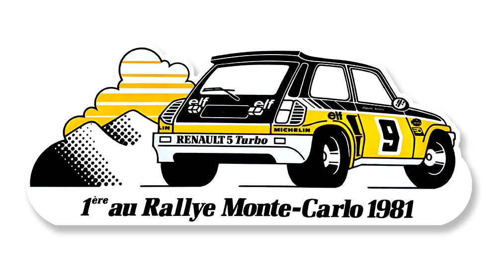STICKER RENAULT 5 TURBO - RB173
