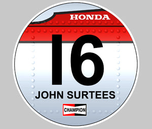 STICKER HONDA SURTEES - SA032