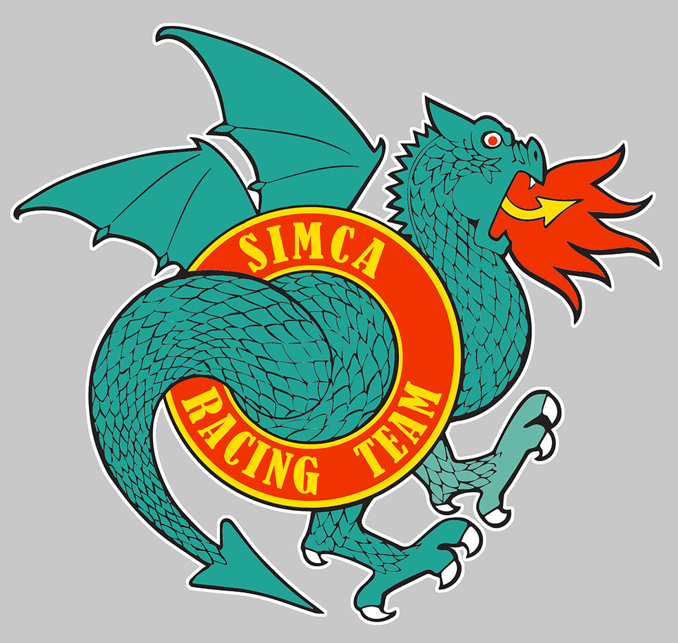 STICKER SIMCA RACING TEAM - SA064
