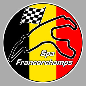 STICKER CIRCUIT SPA FRANCORCHAMPS - SA193