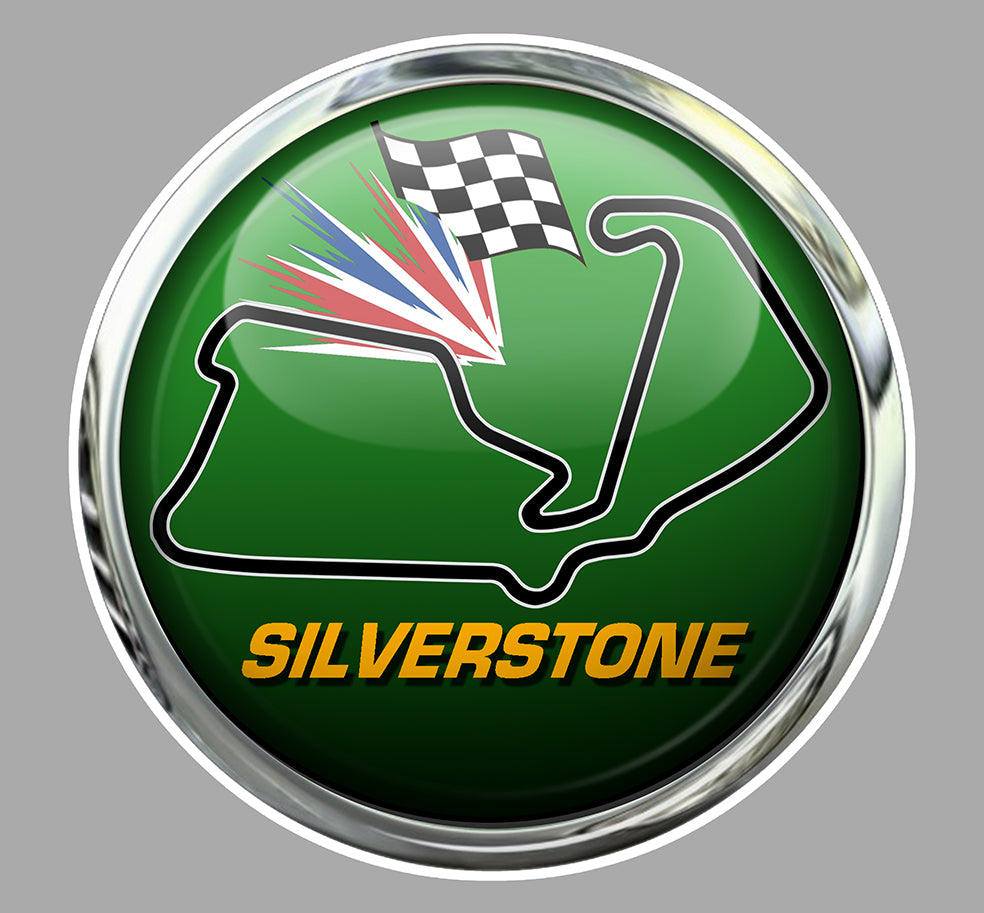 STICKER CIRCUIT SILVERSTONE - SA195