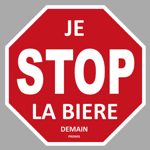 STICKER STOP BIERE - SB005