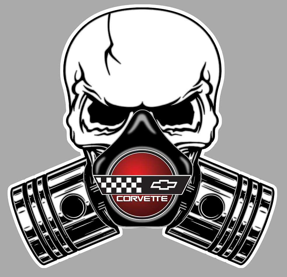 STICKER CHEVROLET CORVETTE - SB012