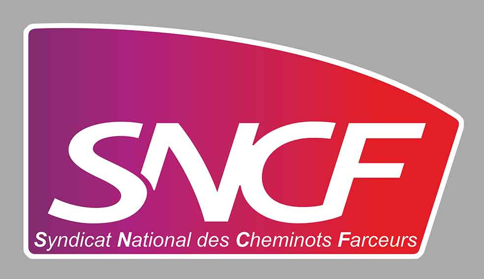 STICKER SNCF SYNDICAT DES CHEMINOTS FARCEURS - SC113
