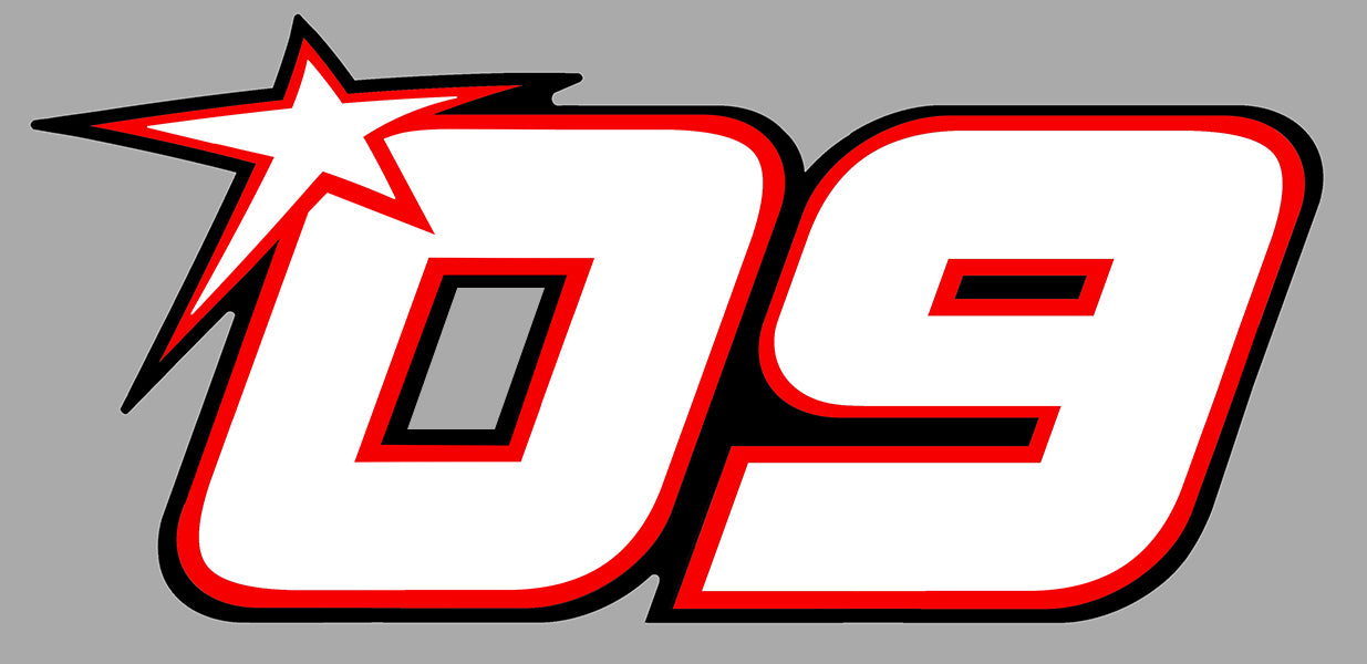 STICKER NUMERO #09 - SC213