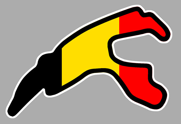 STICKER CIRCUIT SPA FRANCORCHAMPS - SD004
