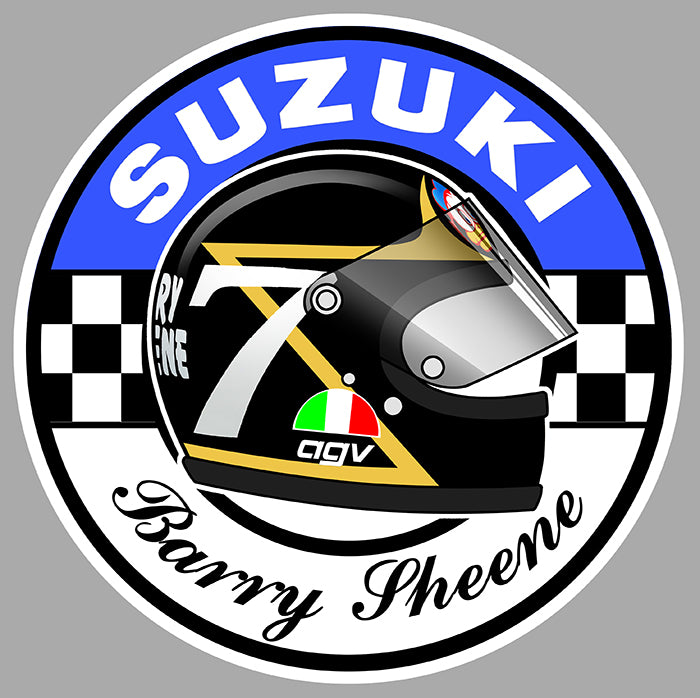 STICKER SUZUKI BARRY SHEENE - SD118