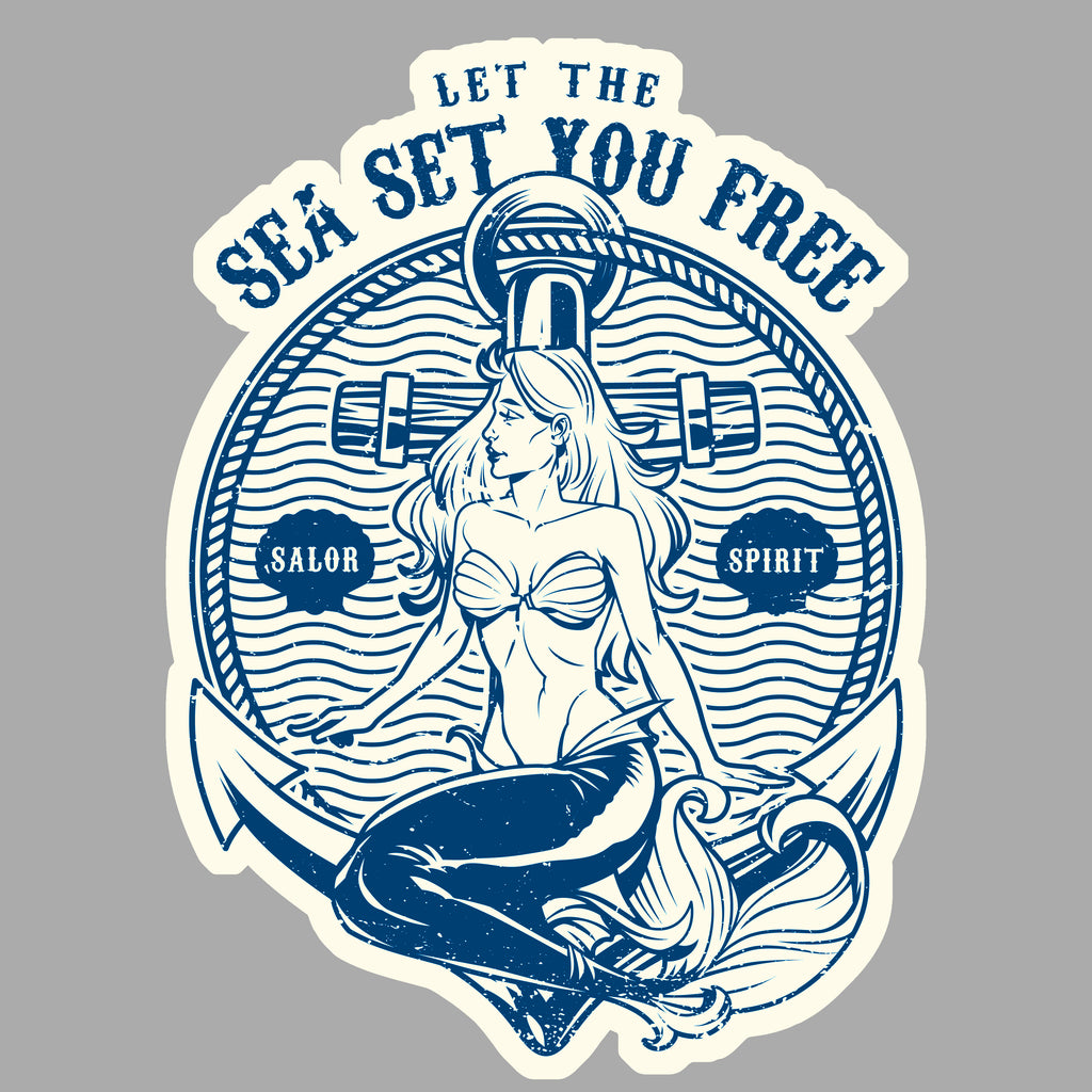 STICKER PINUP SIRENE - SD124