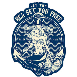 STICKER PINUP SIRENE - SD125