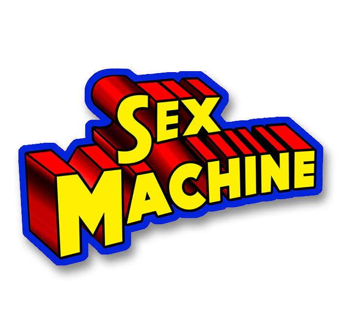 STICKER SEX MACHINE SUPERMAN - SD187