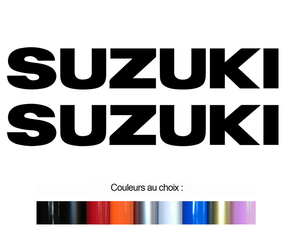 2 X STICKER SUZUKI - SD189