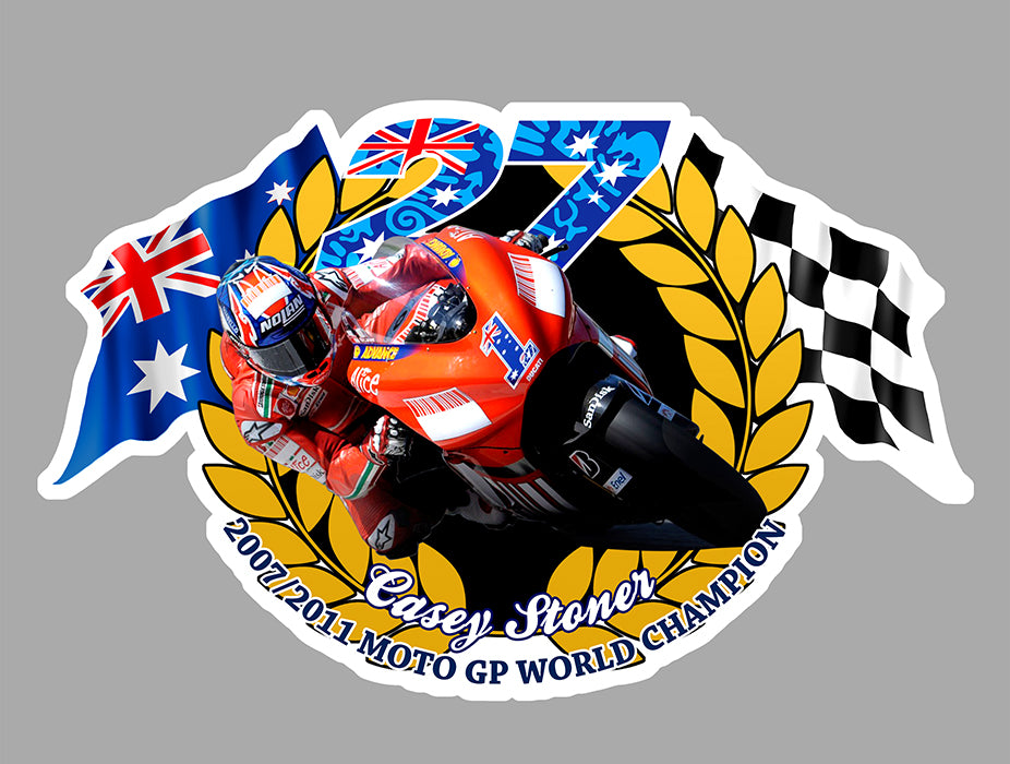 STICKER CONTINENTAL CIRCUS STONER DUCATI - SD194