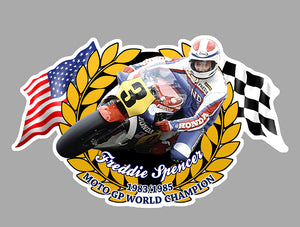 STICKER CONTINENTAL CIRCUS SPENCER - SC195
