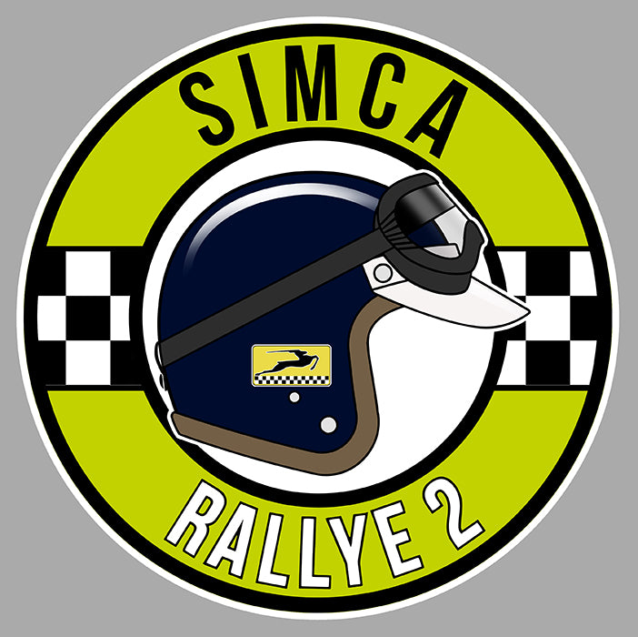 STICKER SIMCA RALLYE 2 - SE005