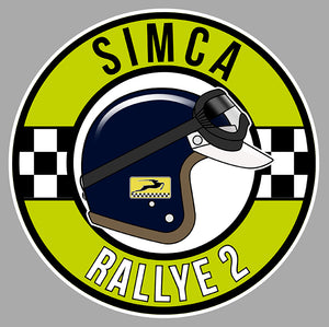 STICKER SIMCA RALLYE 2 - SE005