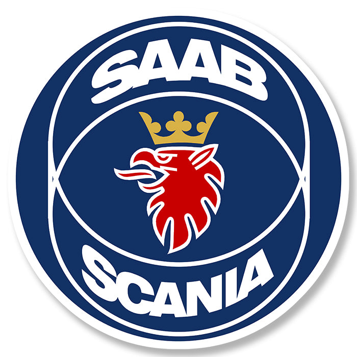 STICKER SAAB SCANIA - SE025