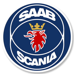 STICKER SAAB SCANIA - SE025