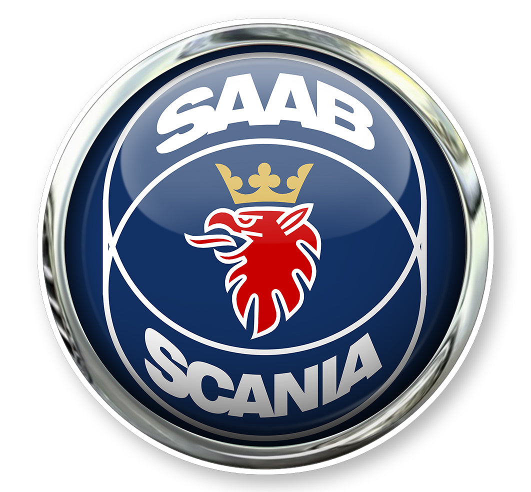 STICKER SAAB SCANIA - SE029