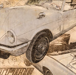 2 X ROCKER BODY STRIPS - CITROEN JUMPY - Ref: BD435N-37 