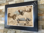 ART PRINT "DA VINCI" - TALBOT LAGO T26C - Ref : DV021