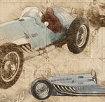 ART PRINT "DA VINCI" - TALBOT LAGO T26C - Ref : DV021