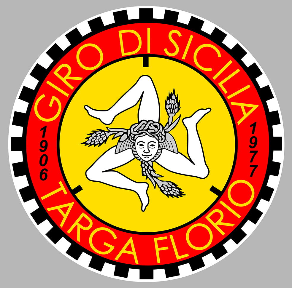 STICKER CIRCUIT TARGA FLORIO - TA084