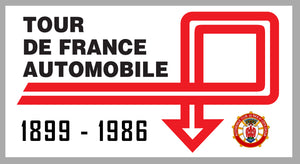 STICKER CIRCUIT TOUR DE FRANCE AUTOMOBILE - TA089