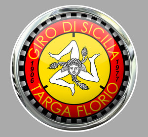 STICKER CIRCUIT TARGA FLORIO - TA098