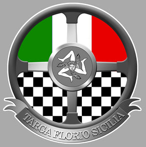STICKER CIRCUIT TARGA FLORIO - TA134