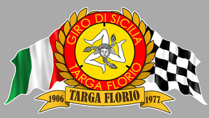 STICKER CIRCUIT TARGA FLORIO - TA142