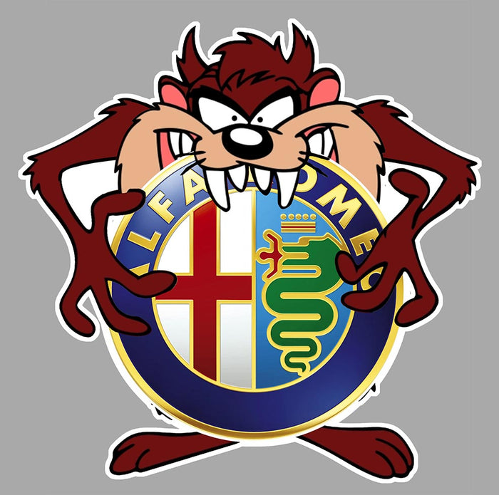 Sticker Alfa Romeo TAZ009 – Selbstklebender Aufkleber