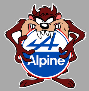 STICKER ALPINE - TAZ010