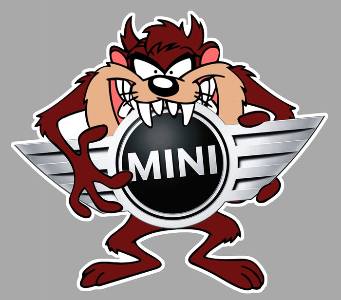 Sticker Austin Mini Cooper TAZ097 – Adesivo autoadesivo