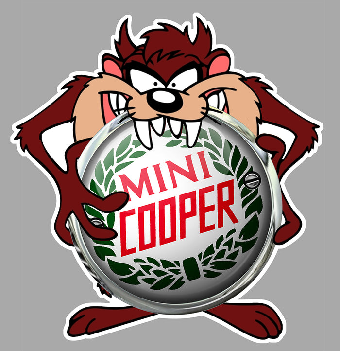 Sticker Austin Mini Cooper TAZ098 – Adesivo autoadesivo